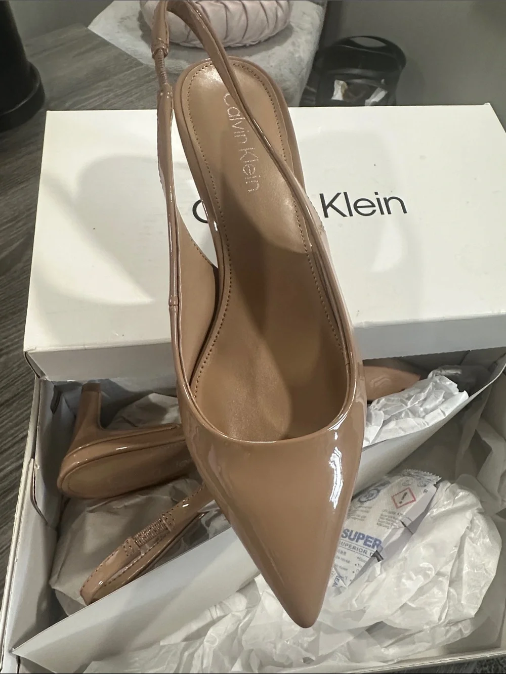 Calvin Klein Natural/Tan Women's Pumps